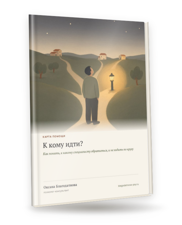 Методичка «К кому идти? Карта помощи»